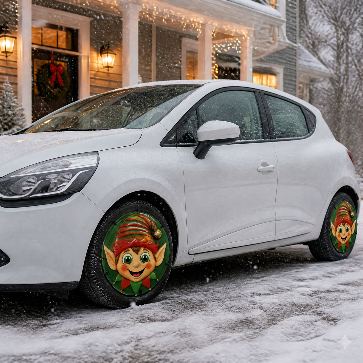 JollyWheels™ Christmas Wheel Covers