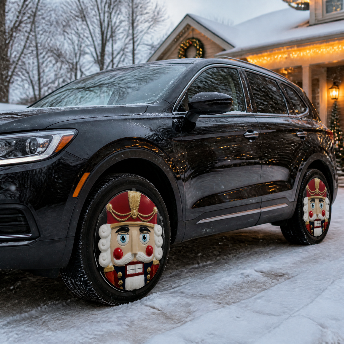JollyWheels™ Christmas Wheel Covers