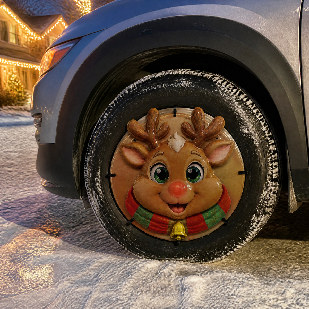JollyWheels™ Christmas Wheel Covers